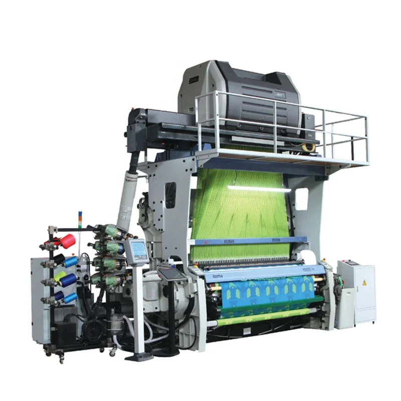Высококачественный ткацкий станок ITEMA R9500 с жаккардовым ткацким станком новые этикетки 2304 крючками