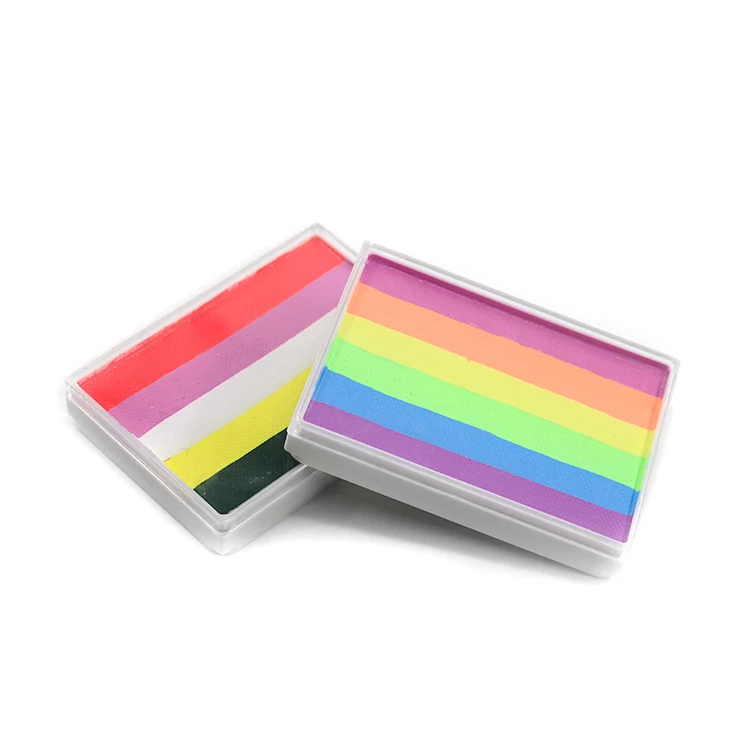 Very Popular Professional Paint for Face and Body for Kids Diy Painting Face Paints Kits Art Supplies rainbow Flag Face Paint