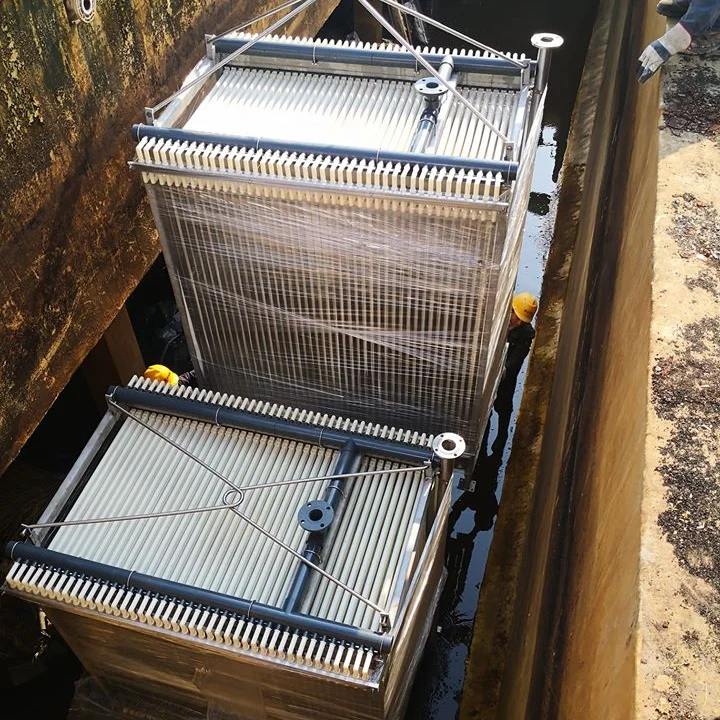 Очистка сточных вод Mbr мембранная занавеска полые волоконные мембраны для фильтрации сточных вод погружной модуль мембраны Mbr