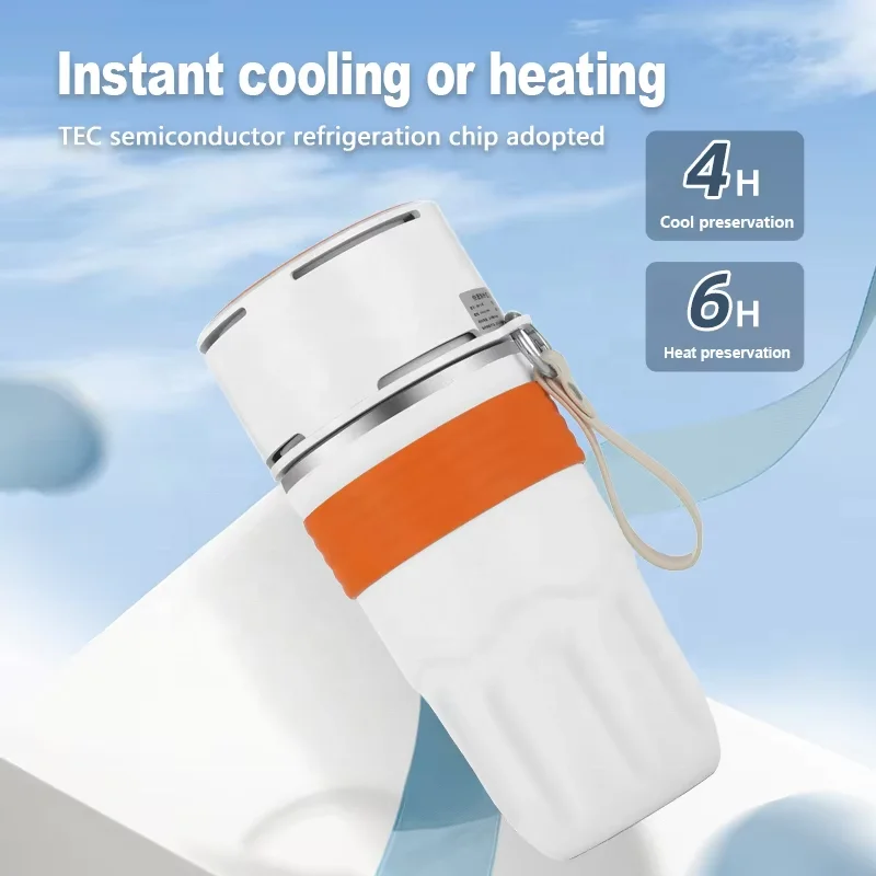 Quick Cooling Cup Heating and Keeping Warm Portable Outdoor USB Vehicle-mounted Cooling Cup Constant Temperature Cup 3