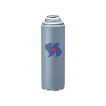 Refillable Tinplate Spray 60x176mm Customized Logo CMYK Pantone Color Factory Wholesale Aerosol Can