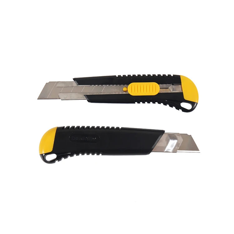 Сверхмощный пистолетный захват с лезвием 25 мм, универсальный нож, высококачественный инструмент с защелкой, нож для резки