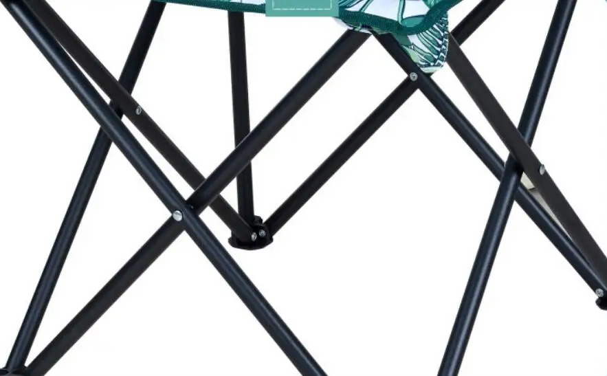 Custom Logo Outdoor Leisure Sturdy Aluminum Frame Foldable Camping