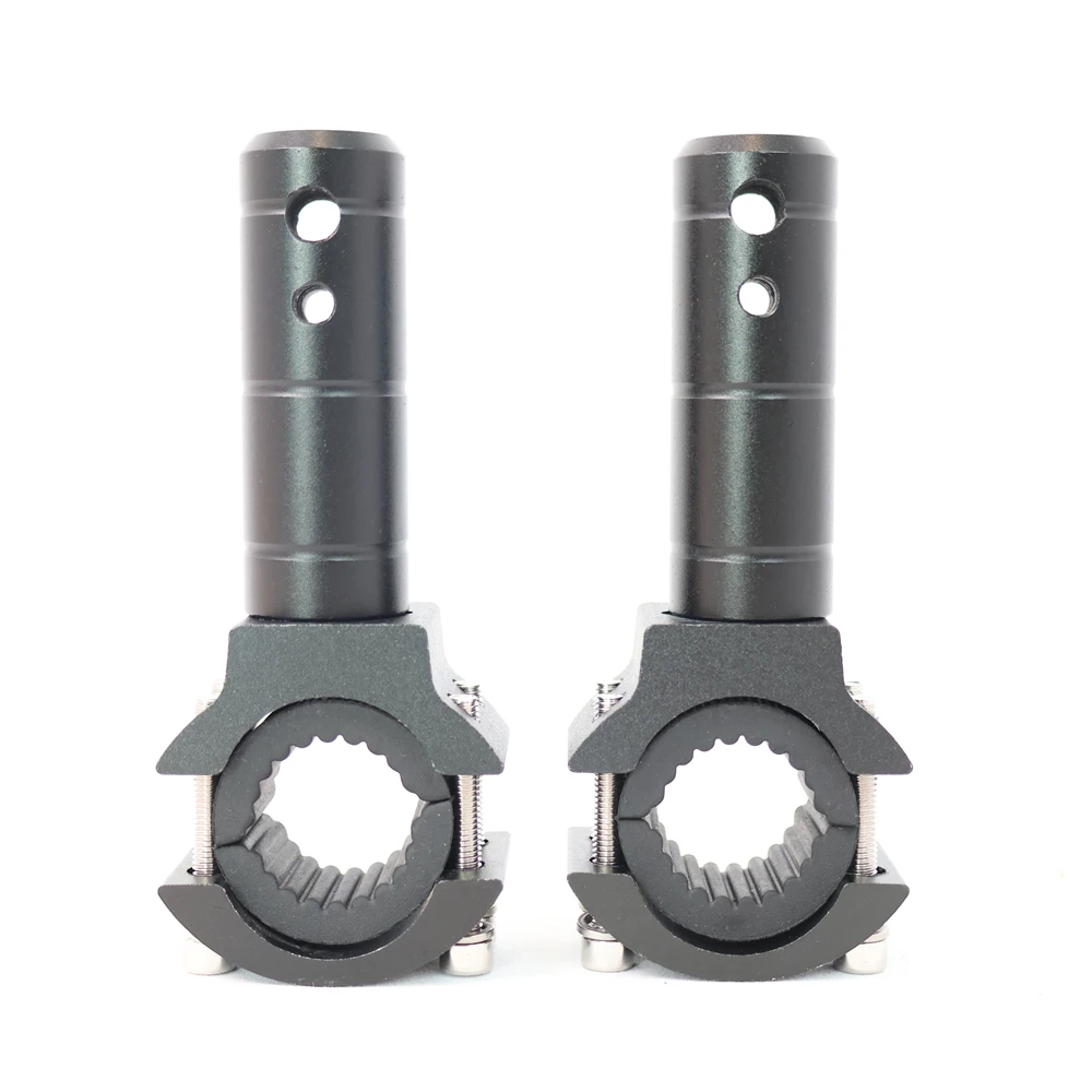 CNC Aluminum Motorcycle LED Headlight Bracket Mount Kit for Motorcycle Spotlights Fog Light Mount Motorbike Accessories details