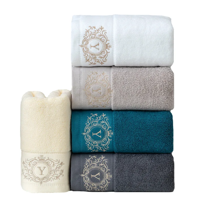 Towel Set For Adults, Soft Absorbent Bath Towel (70x140cm) & Hand Towel  (35x75cm), No Lint, Home Use