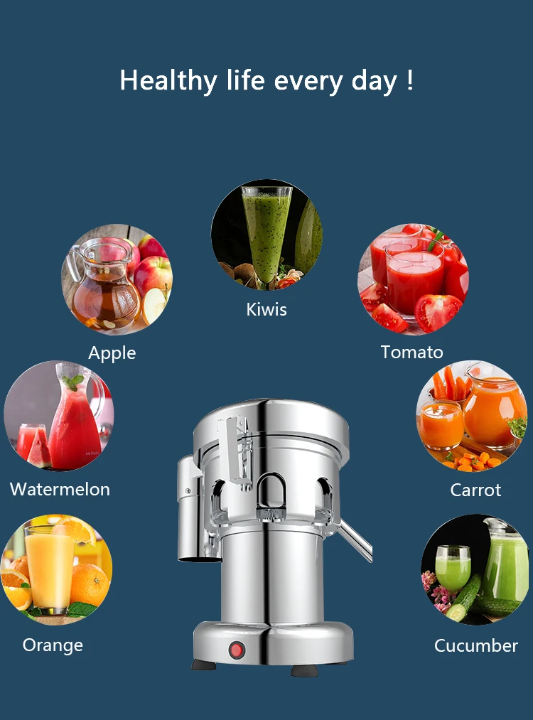 Stainless Steel Commercial Orange Juice Extractor Vegetable Cutting