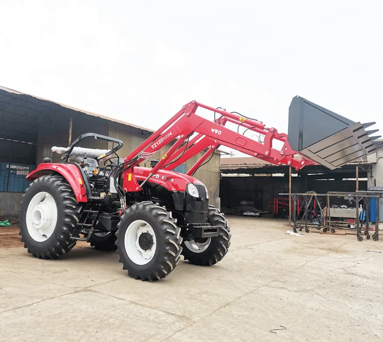 Ce Certification Front End Loader Tractor with Grapple Bucket