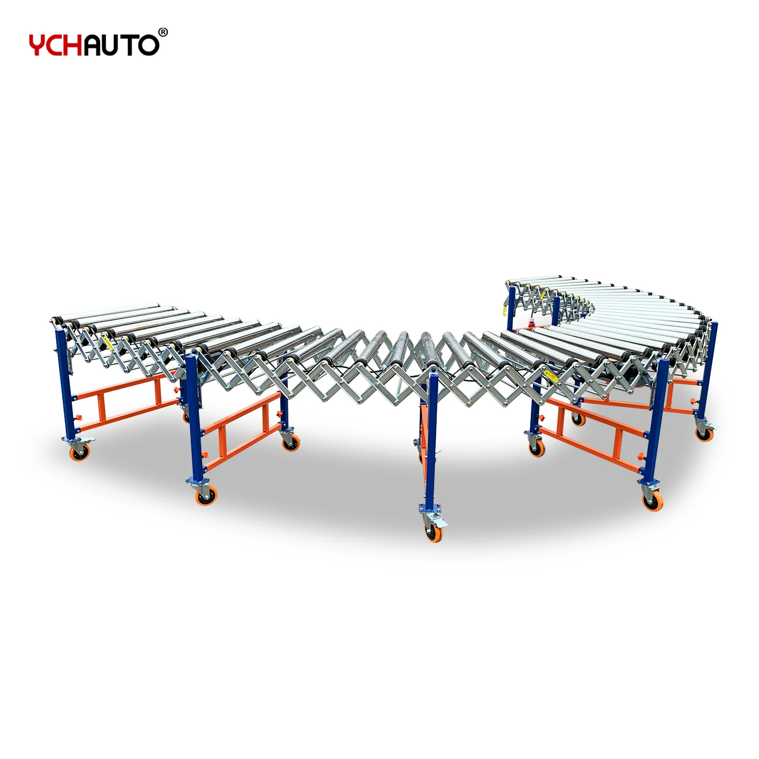 Warehouse System Using Multi Wedge Belt Power Roller Telescopic Conveyors Carton Box Flexible Poly V Belt Conveyor With CE