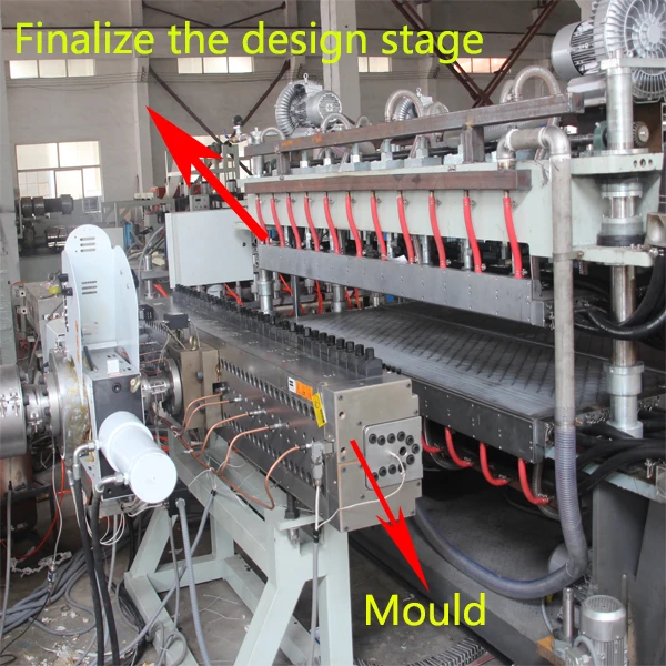 พลาสติกพอลิการ์บอนาท โลหะกระดาษกระบอกตะวันกระดาษโปรไฟล์โฮล PC เครื่องจักรกลสายการผลิต 0