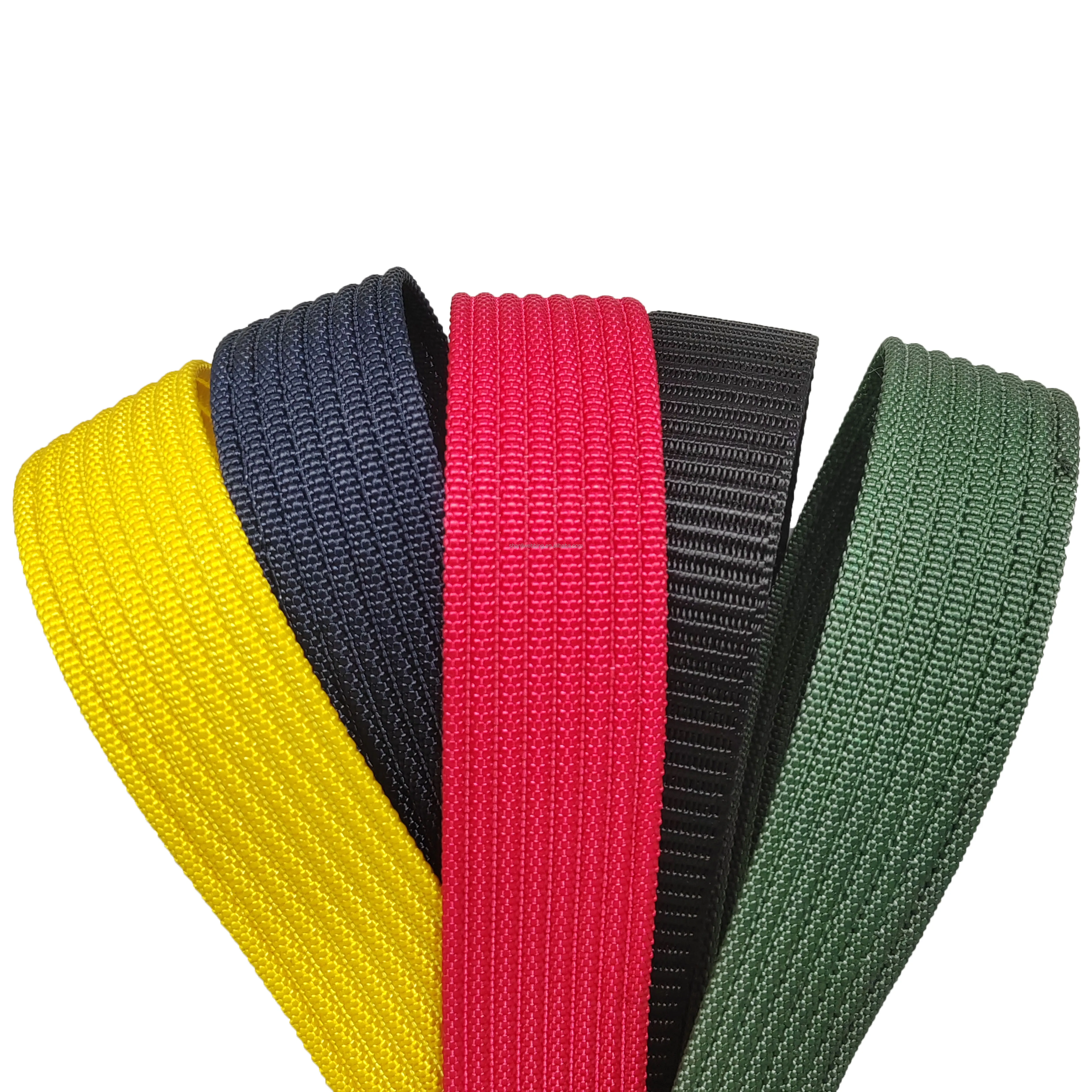 Heavy Weight Nylon Webbing Tactical Cargo Belt Solid Color Nylon ...