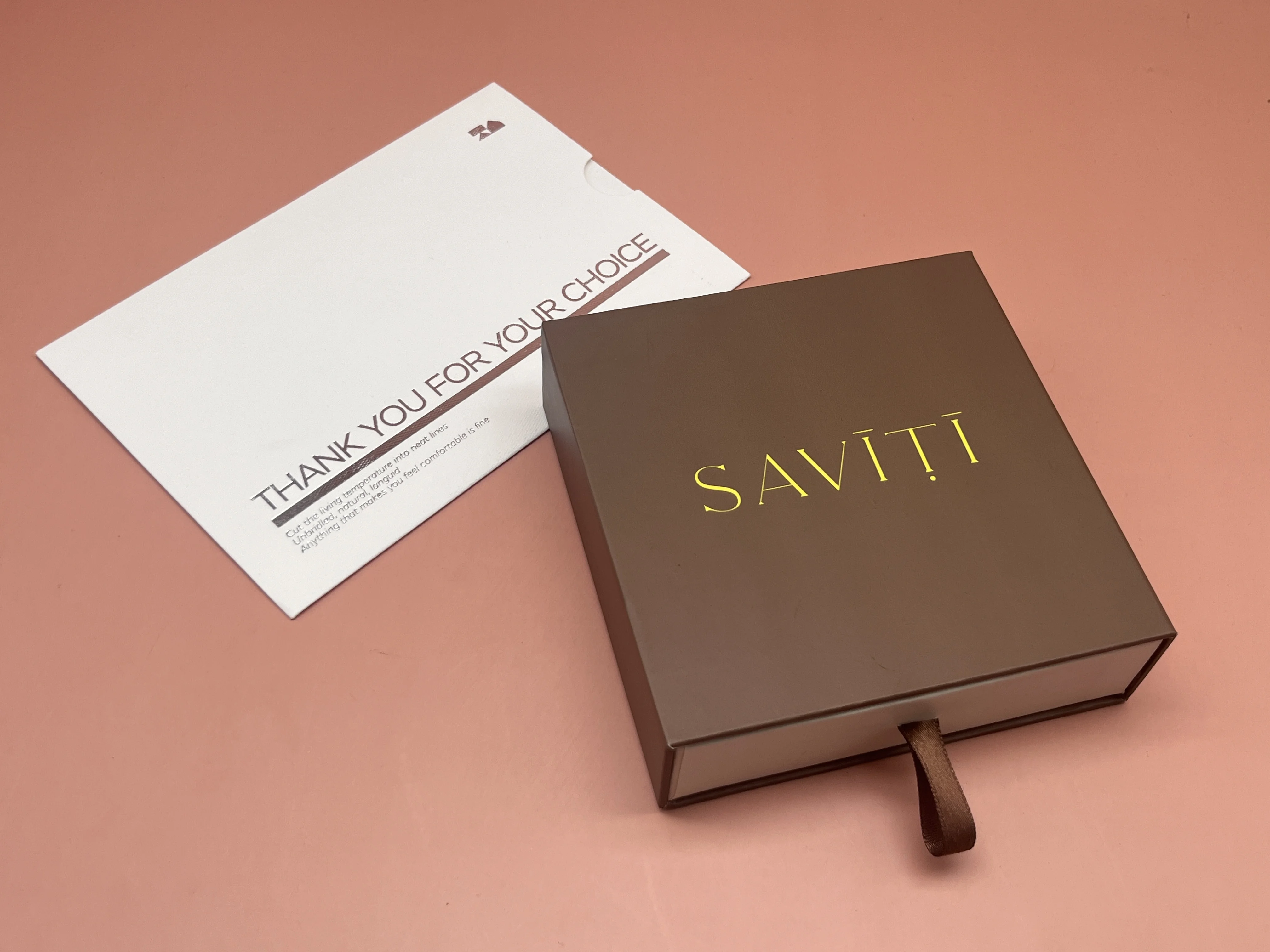 Custom Logo Luxury Rigid Sliding Packaging Drawer Gift Box