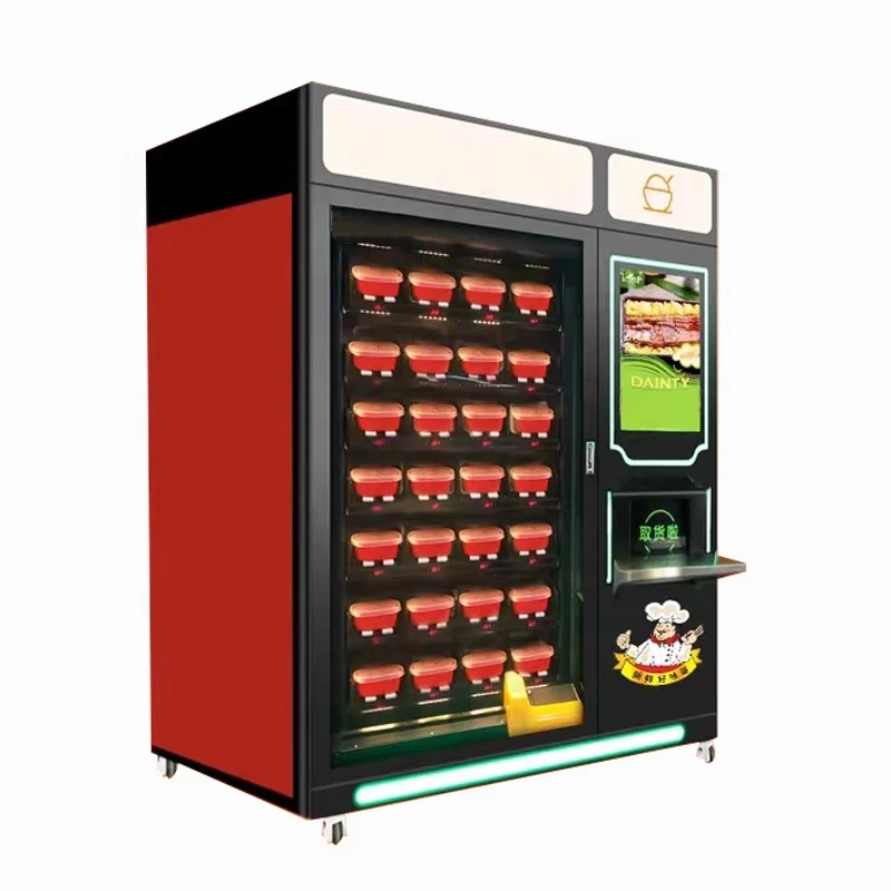 Touch Screen Vending Machine Smart French Fries Free Shipping Vending Machine