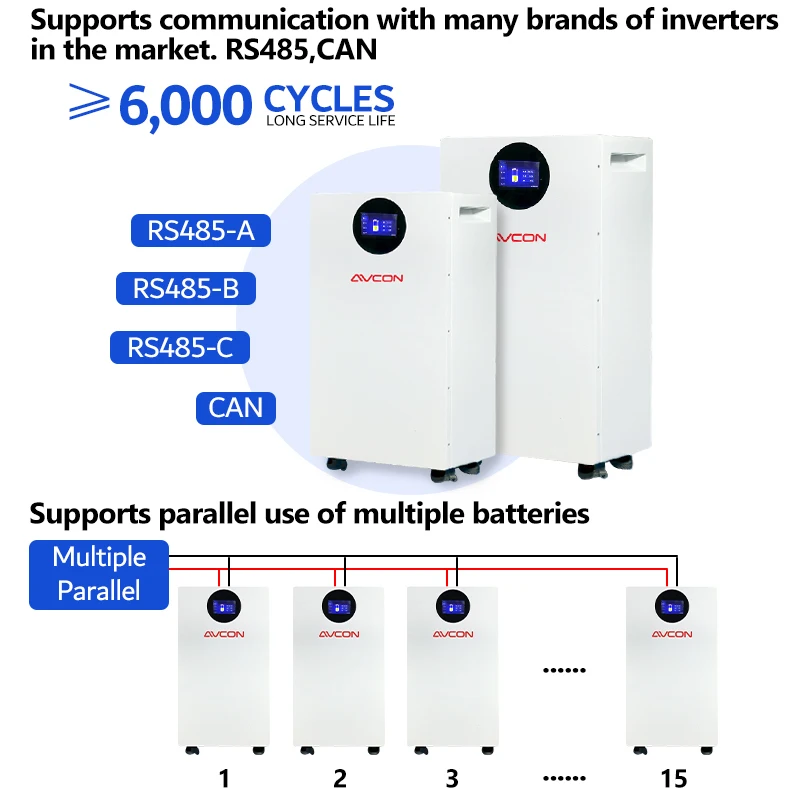 product new arrival philippines warehouse 5kwh household energy storage solar battery  100ah 200ah capacities ip65 protection class can-0