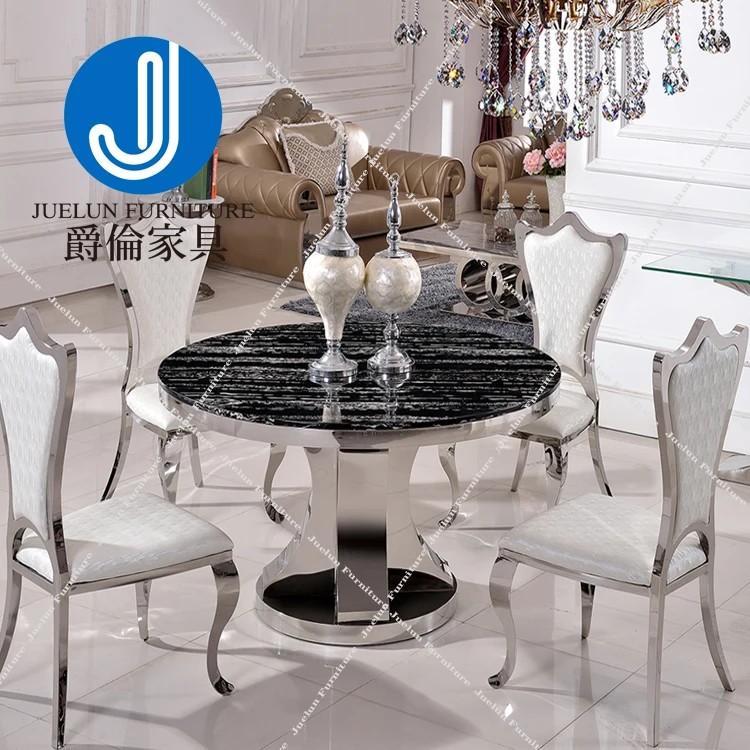 dining table set 6 seater marble top price