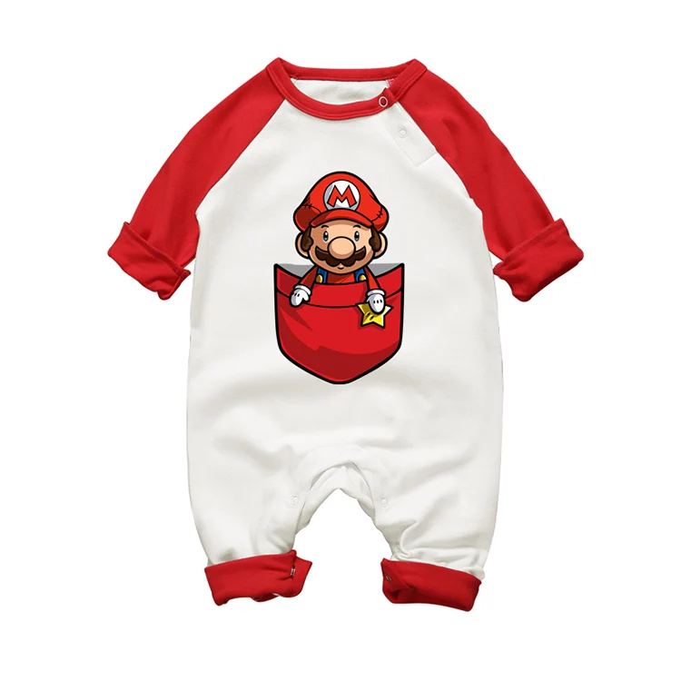 Baby Girl Boy Clothes The Super Adventures Of Princess Daisy Bodysuit Romper Jumpsuit Outfits Baby One Piece Long Sleeve
