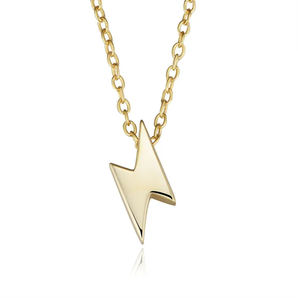 925 Sterling Silver Mini Lightning Bolt 