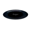 Insignia negra + logo negro