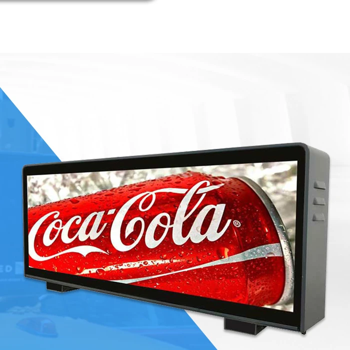 Double Sided Digital Signs Commercial Advertisement P2.5 P4 P5led Taxi ...