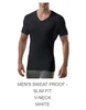 Men DEEP V neck-Black