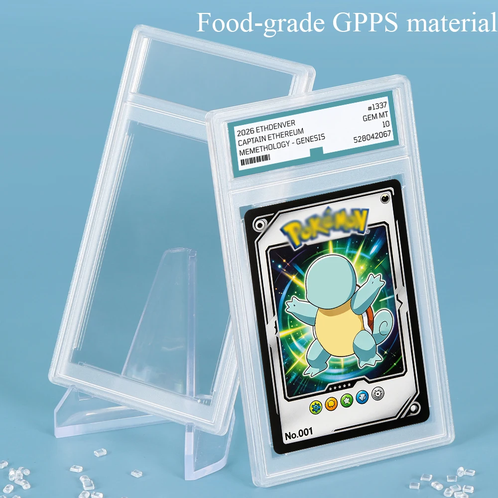 are pokemon cards 35pt 25x Toploaders Card Protector the frosted borders on the card holders ensure that the spotlight stays on your cards and not their case YUZMEI Custom LOGO 35PT Empty