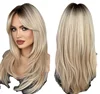 Brunette to light blonde