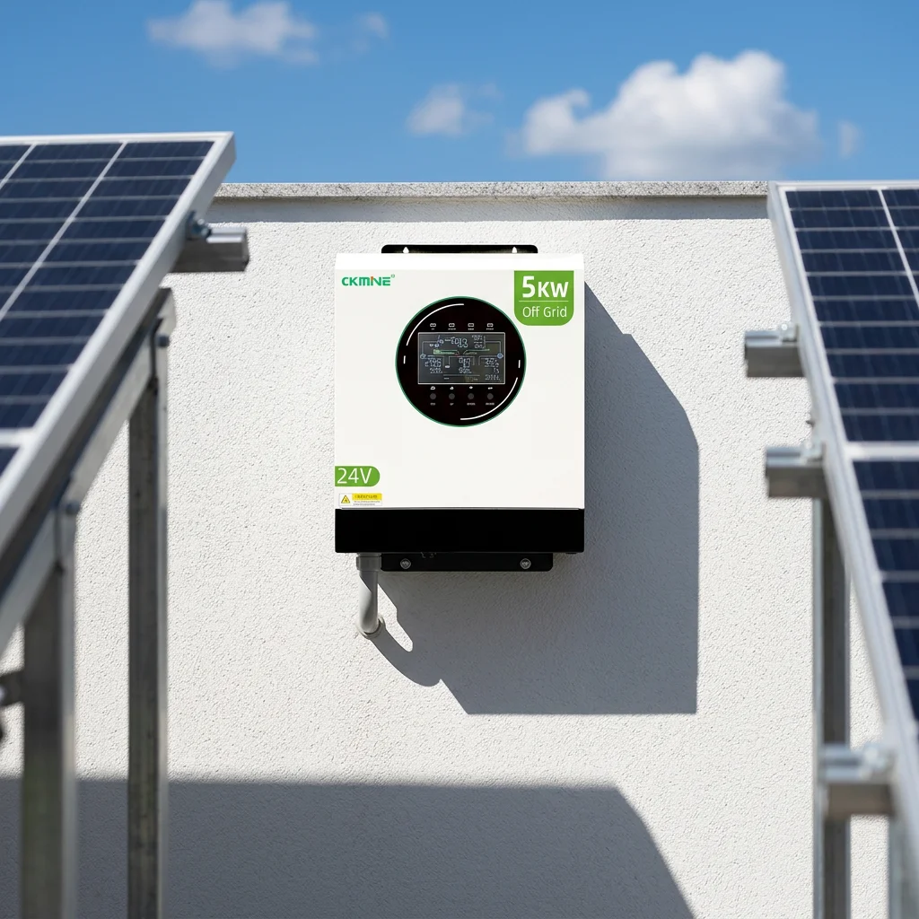 CKMINE SOL IA6000-S5 6 kW:n, 48 V:n AC–AC-verkkosähköinvertteri, kaksitasoinen ulostulo, 58 A, 99,5 %:n hyötysuhde, MPPT-teknologia, 230 VAC, 50/60 Hz