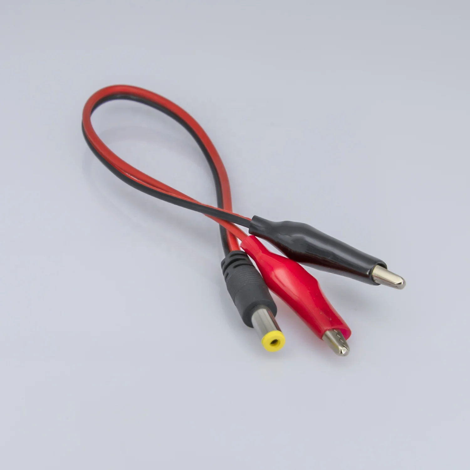 12 В постоянного тока разъем напряжения Штекер 5 2 1 мм на зажим типа «крокодил» кабель питания