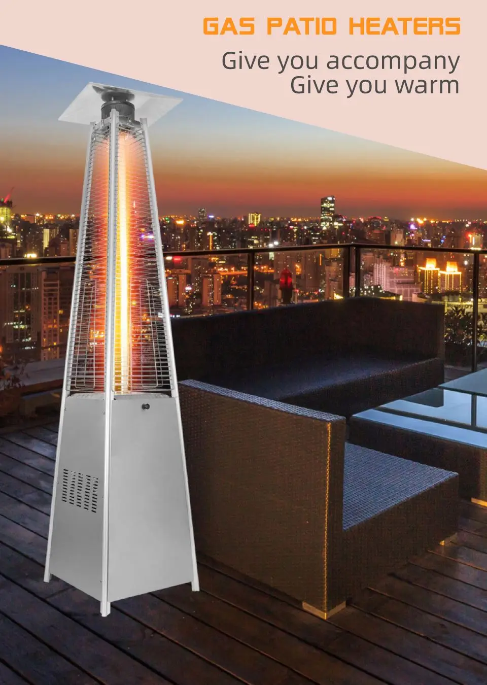 modern outdoor heater and Patio Heaters Type Outdoor Garden Natural Gas Heaters For Outside