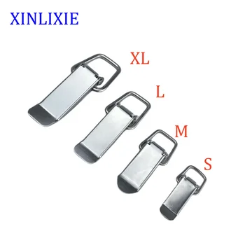 Spring Loaded Hasp Industrial Equipment Stainless Steel Cabinet Buckle Toggle Latch