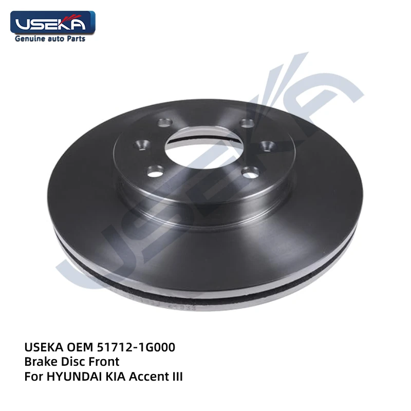 USEKA OEM 51712-1G000 Brake Disc for Hyundai KIA Vehicles