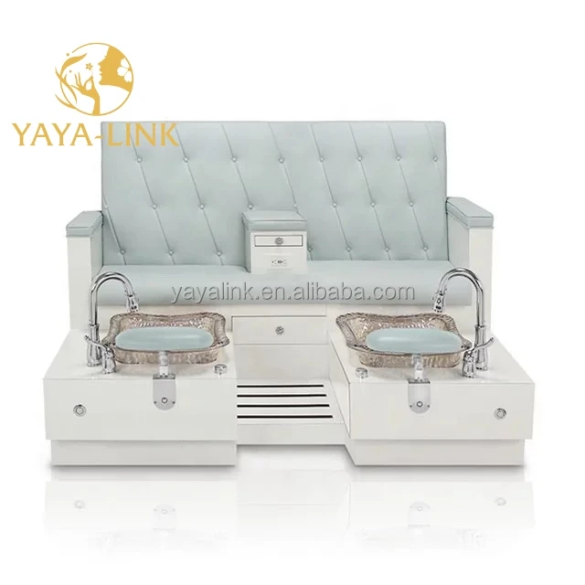 double pedicure stations pedicure manicure nails mall working station