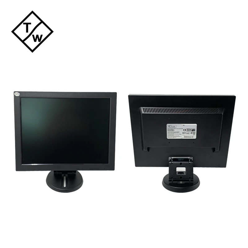 14 Inch LCD Security CCTV Monitor – 1024x768 4:3, HDMI/VGA/BNC/AV, Built-in Speakers, VESA Mount, Remote Control