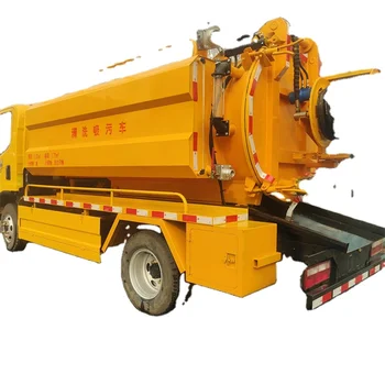 Cleaning pipeline vehicle, excrement transport vehicle, high-pressure cleaning and sewage pumping water vehicle