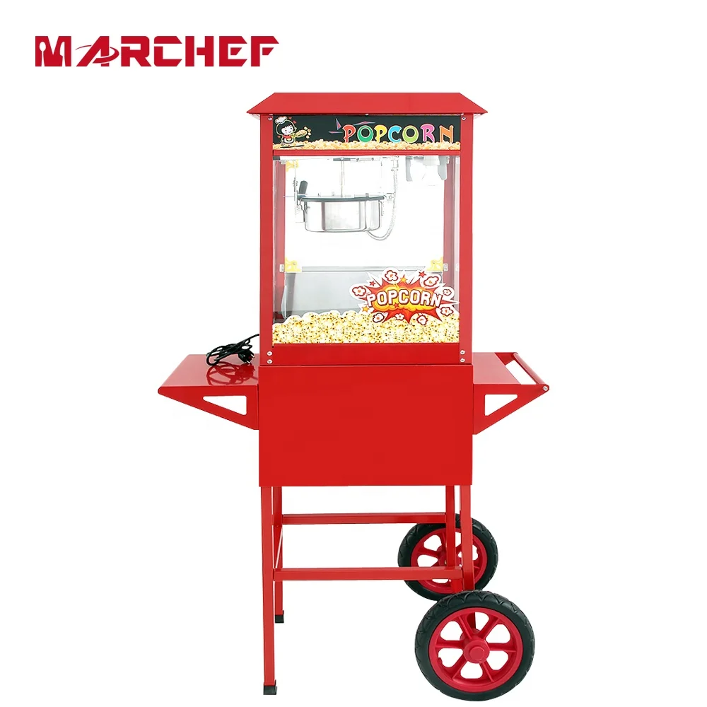 Высокое качество сертификация CE другие закусочные машины тележка для пищевых продуктов коммерческая электрическая машина приготовления попкорна