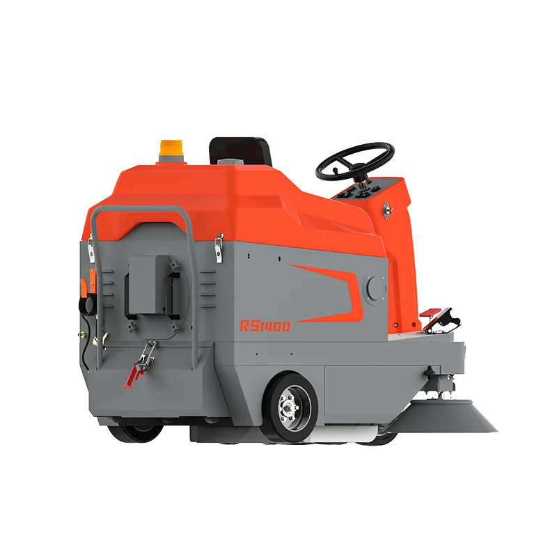 Middle-Sized Road Sweeper Machine for Cleaning Concrete/Asphalt Pavement/Terrazzo for Industrial Floor Sweepers
