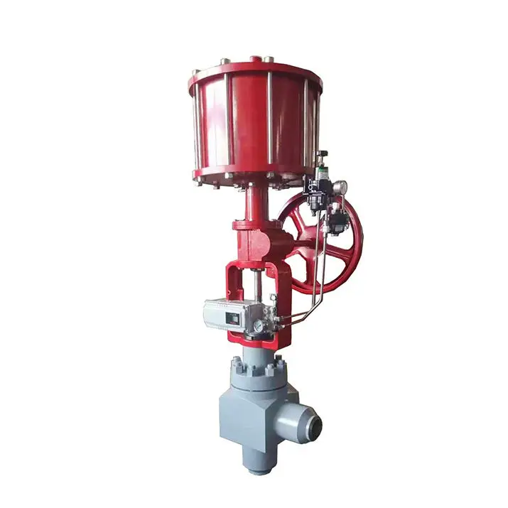 DN80 4 20ma Flow Adjust Electric Actuated Regulating Valve 3in Control Valves for Steam