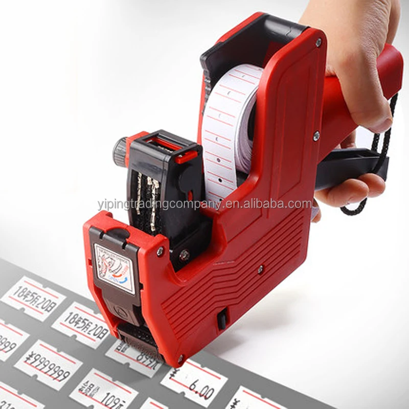 Handheld Digital Tag Label Machine Price Labeller Price Gun Price