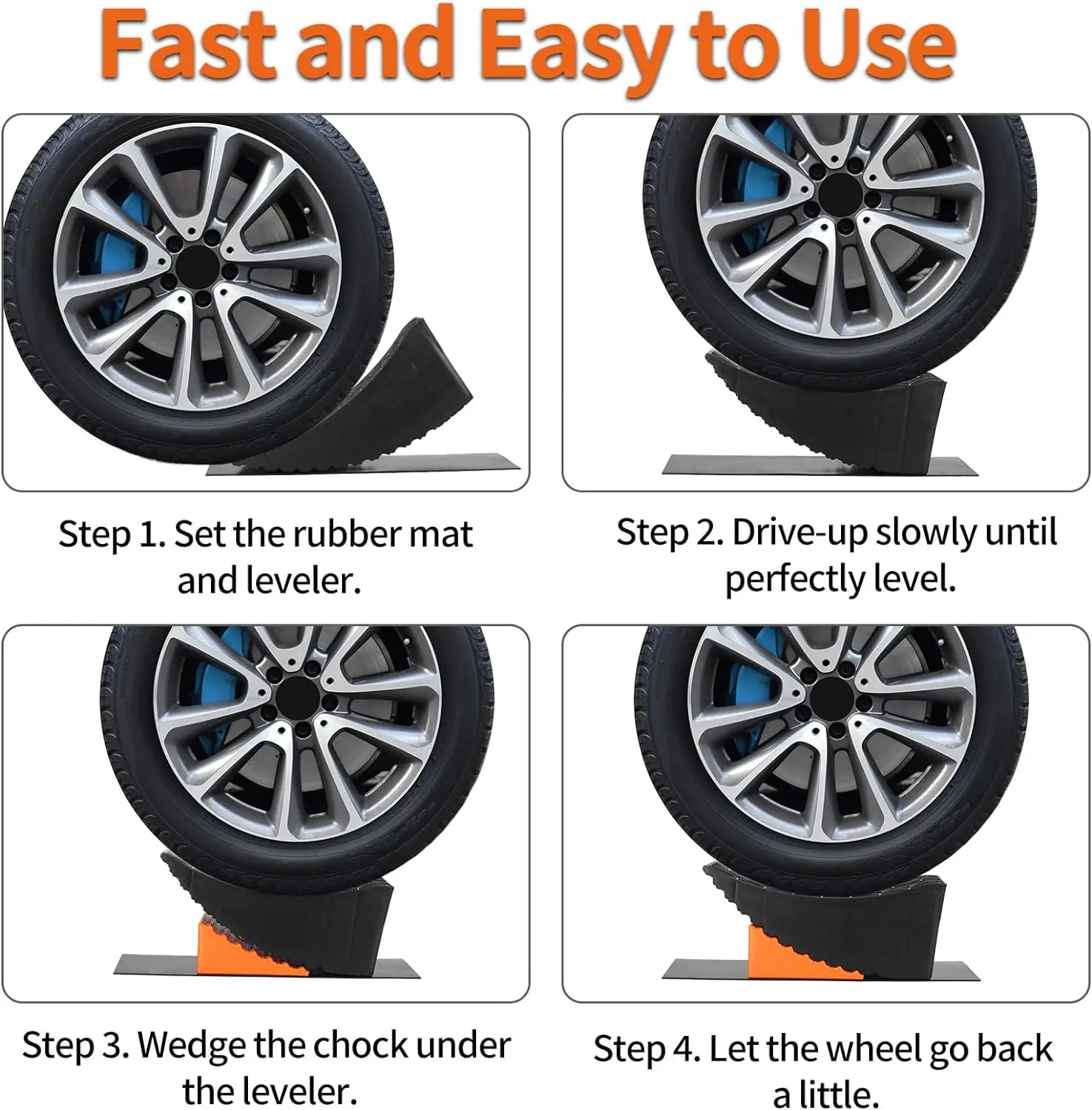 CURVED TRAILER AIDS for TRAILERS - Leveling & Stability