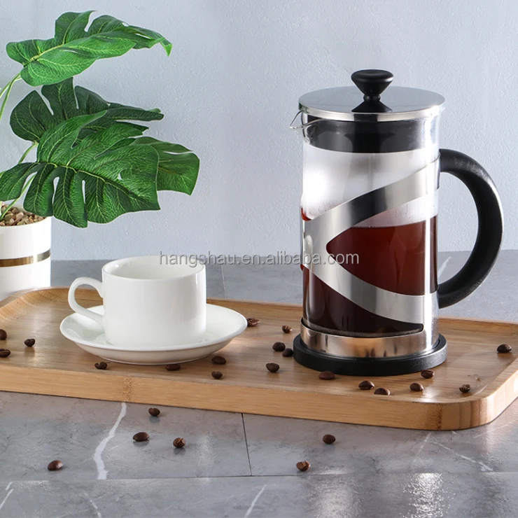 Cafetera De Prensa Francesa De Pp De 600ml,Máquina De Café Espresso De Uso  Diario,Prensa Francesa De Plástico Para Café De Vidrio De Borosilicato,Para  Acampar - Buy Café Francés Prensa De Acero Inoxidable,Manual