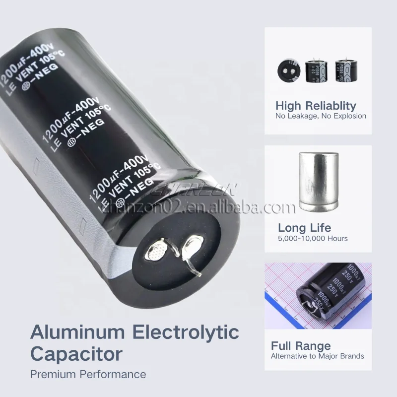 5Pcs Rubycon Geïmporteerde Aluminium Elektrolytisc
