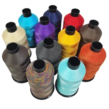 210D/ 3 250D/3 sewing threads 1 kg 100% Nylon Dyed Thread Natural Silk Thread For Embroidery And Sewing