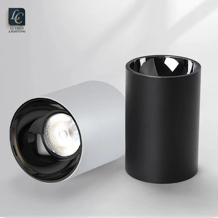LC1073 High Power Engineer Type Round Down Led Light 10w 15w 20w 30w Aluminum Surface Mounted Down Light  