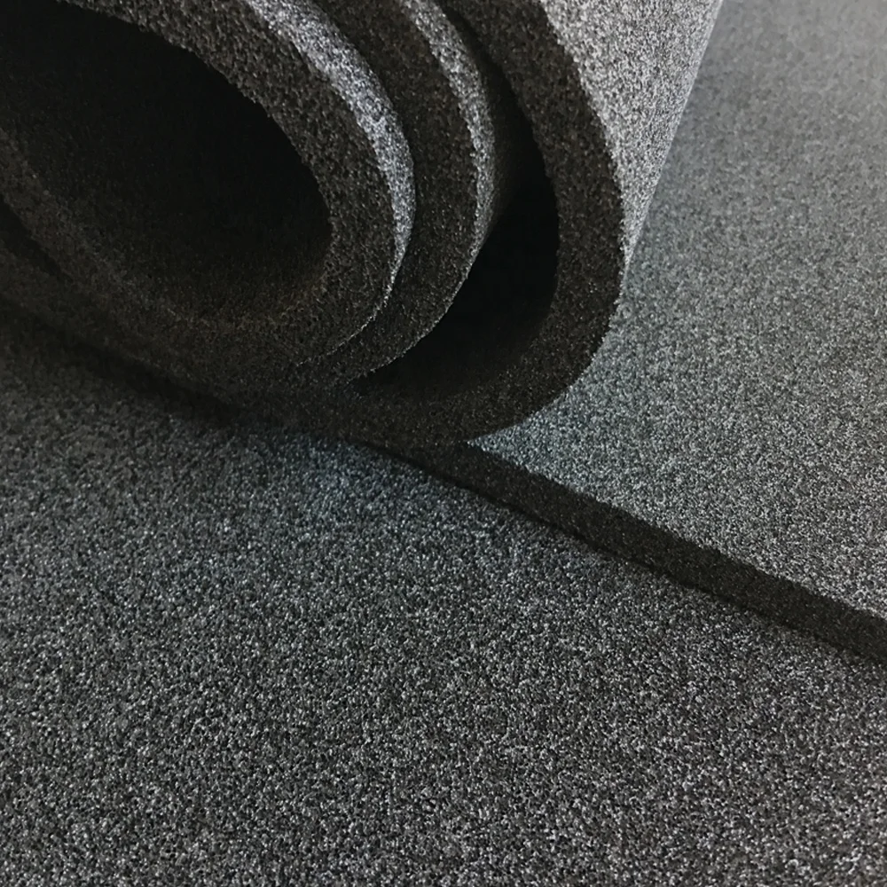 Acoustic Insulation Rubber Sponge Boards Pvc Nbr Rubber Foam Sheet