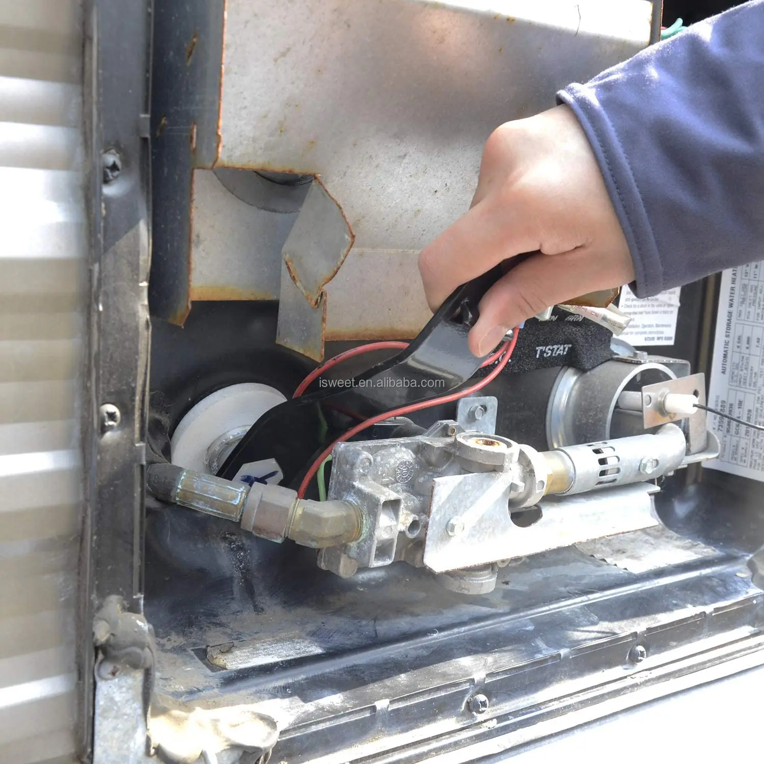 Rvmate Rv Water Heater Drain Plug Kit,Include Angled Wrench,4 Pieces 1/