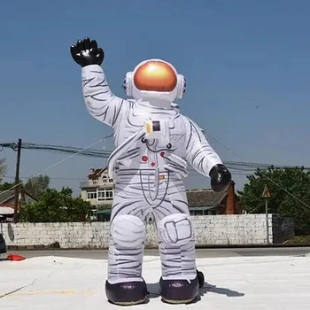 Outdoor Promotional Giant Inflatable Astronaut Spaceman Character Model For Advertising