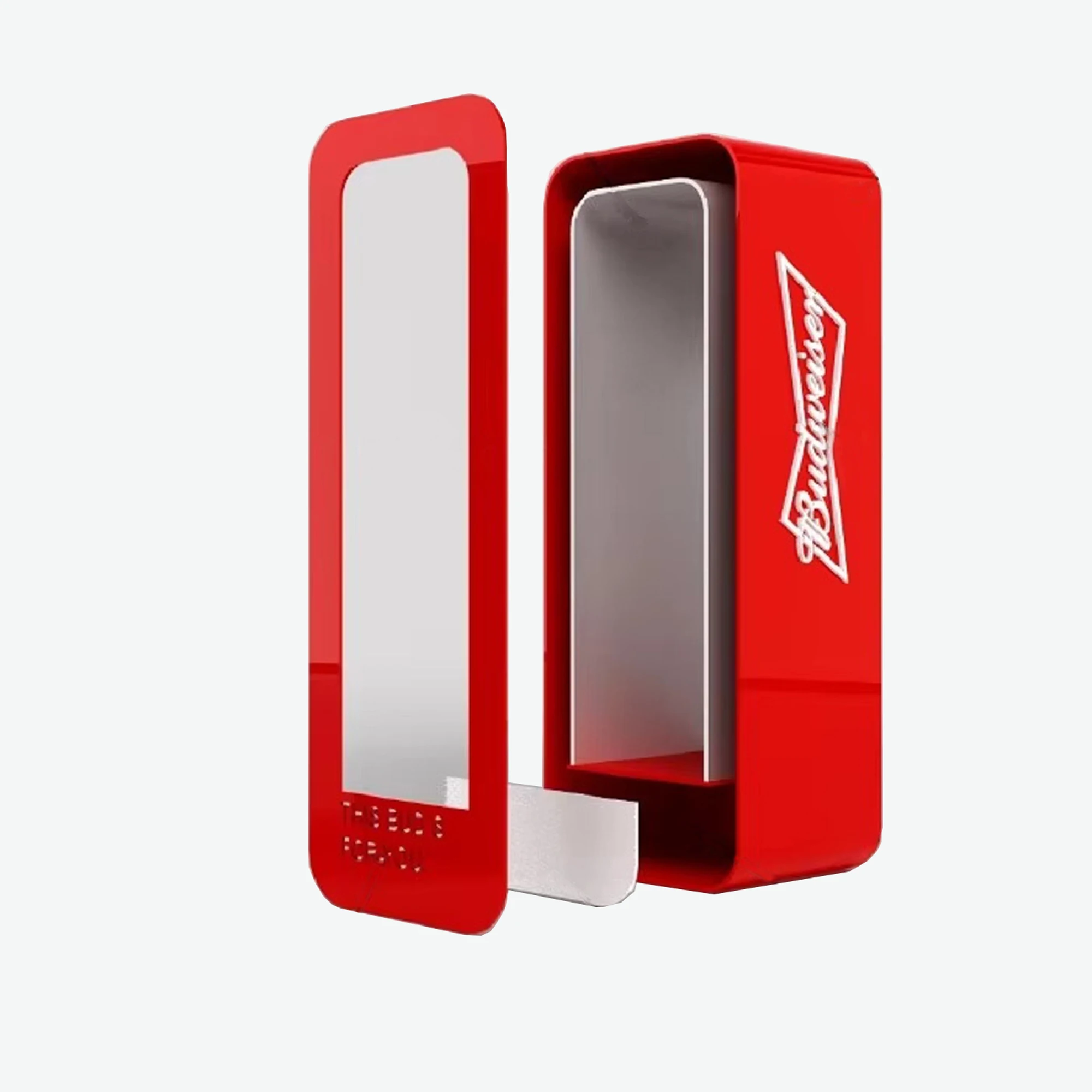 Budweiser Acrylic Bottle Glorifier Display Rack with LED Lights