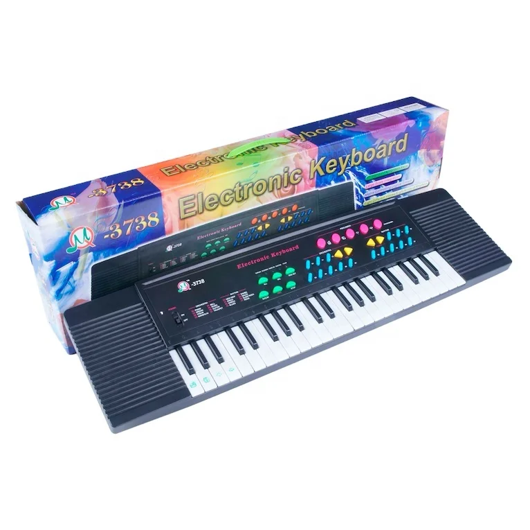 MQ-3738 Mainan Keyboard Instrumen Musik Cerdas untuk Anak, Mainan Keyboard  Organ Elektronik Musik Piano untuk Anak-anak