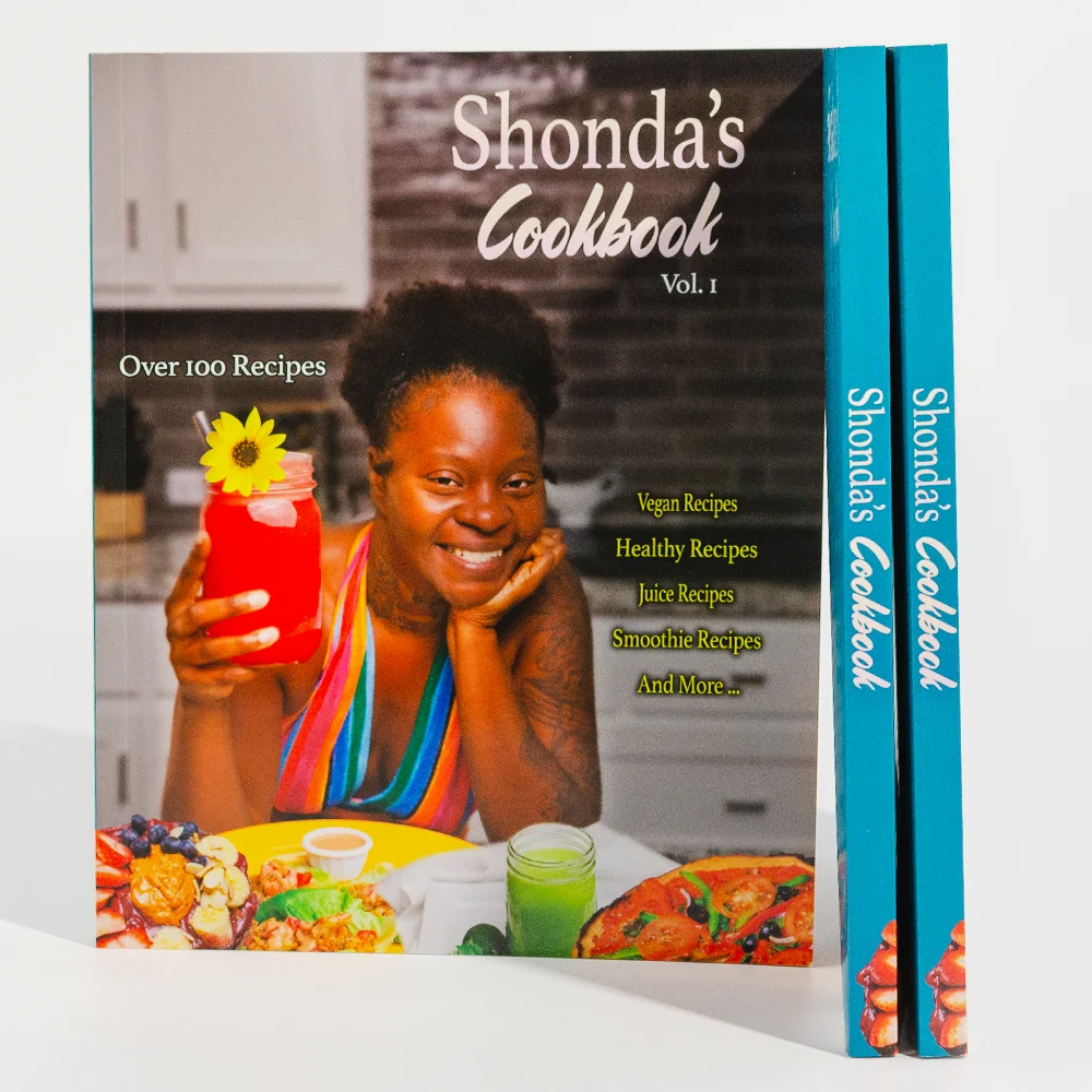 Custom Logo Hardcover Recipe Book for Restaurants CMYK Offset Printing Art Paper Perfect Binding Hard Cooking