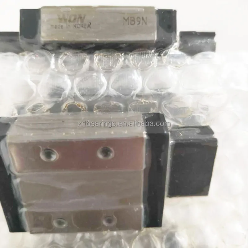 WON Linear Bearing MB9N Linear Guide Slider MB9N MB9NUU MB9NUUG0 Linear Guide Slider Block MB9N MB9NUU MB9NUUG0