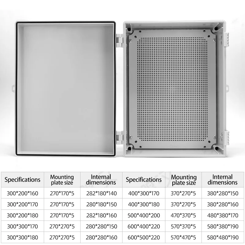500*600*220mm Plastic Waterproof Enclosure-abs Control Box Battery Box ...